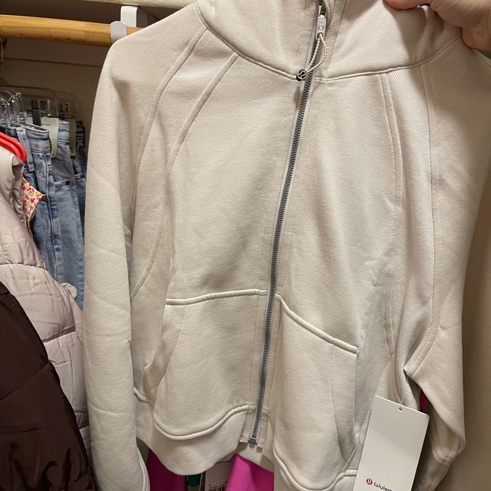 NWT Lululemon Scuba Oversized full zip